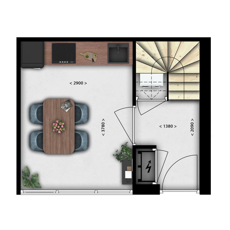 Begane grond - Roots punt